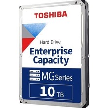 10 Tb Toshiba Mg Enterprise 7200RPM 512MB 550TB/Y (MG10ADA10TE) 7/24 Güvenlik Di