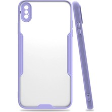 Ankaverse®  iPhone Xs Max Kılıf Platin Silikon - Lila