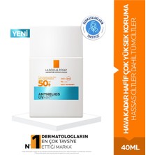 La Roche-Posay Anthelios Uvair 50+ Spf Tüm Cilt Tipleri Için Yüz Güneş Kremi 40ML Yaz Için Ideal