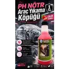 Dynamix Wash PH Nötr Araç Yıkama Şampuanı (Çilek) 1kg - Araba Yıkama Bakım Seti - Oto Bakım Temizlik