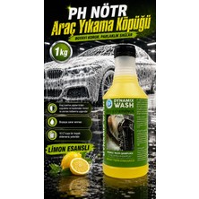 Dynamix Wash PH Nötr Araç Yıkama Şampuanı (Limon) 1kg - Araba Yıkama Bakım Seti - Oto Bakım Temizlik