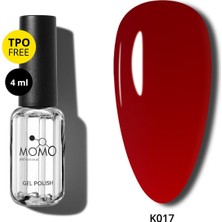 Kalıcı Oje K017, Kızıl Bordo, 4 ml