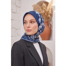 Armine Sport Twill Eşarp - 8532-104 Lacivert