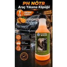 Dynamix Wash Yüksek Kaliteli Ph Nötr Oto Şampuanı - Araç Yıkama Köpüğü 1 kg Portakal Kokulu