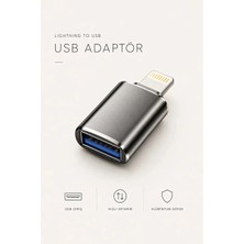 USB 3.0 Otg Adaptörü 13 12 11 Pro Xs Max Xr x 8 Artı 7 6s IPad Ios Erkek - USB Dişi Adaptör Yüksekperformans