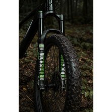 Bisiklet Dünyam Rockshox Maşa Sticker Çıkartma Yeşil [2ADET]