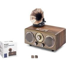 Marvielle Retro Nostaljik Fm Radyo ve Bluetooth Hoparlör: Şık ve Taşınabilir - Nostaljik Radyo