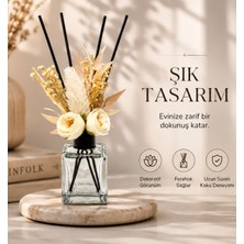 Dekoratif Oda Kokusu Şişesi Yapay Çiçekli