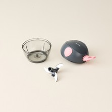 Tantitoni Küçük Pratik Doğrayıcı - Pembe / Gri - 180 ml