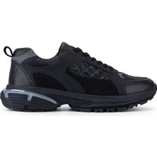 Tamer Tanca Erkek Deri & Tekstil Siyah Sneakers & Spor Ayakkabı 1163 2008 Erk Ayk Y26 Sıyah Kms