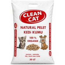 Besa Ziraat Peyzaj %100 Doğal Çam Peleti Kedi Kumu 30LT Tozsuz Çuval Gönderim