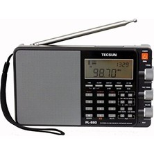 Marvielle Taşınabilir Dijital Dünya Radyo, Am/fm ve Ssb Fonksiyonlarıyla - Alarm Saatli Radyo