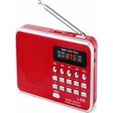 Marvielle Taşınabilir Şarjlı Radyo, USB ve Tf Kart Desteği ile Pratik Kullanım - Nostaljik Radyo