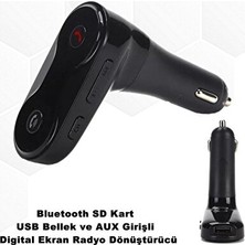 Marvielle Araç Için Çok Fonksiyonlu Transmitter - Bluetooth ve Mp3 Çalar - Araç Body Kit