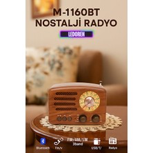 Marvielle /am/sw 3band USB ve Tf Kartlı - Çok Yönlü Müzik Dinleme Den - Nostaljik Radyo