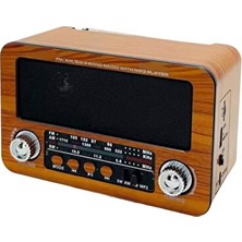 Marvielle Solar Enerjili Müzik Kutusu ve Mp3 Çalar ile Taşınabilir Eğlence - Nostaljik Radyo