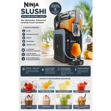 Ninja Frozen Makinesi | Rapidchill™ Teknolojili Slush, Frappé, Milkshake, Frozen Juice ve Frozen Cocktail Makinesi | 2,5 L Hazne