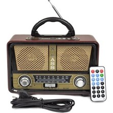 Marvielle Bej Renkli , Bluetooth ve Hoparlör Özellikli - Nostaljik Radyo