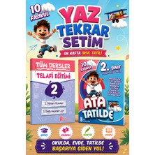 Ata Yayıncılık 2. Sınıf Ata Tatilde + Tüm Dersler Telafi Eğitimi (Eski Basım)