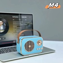 Marvielle Nostaljik Taşınabilir Bluetooth Hoparlör ile Müzik Keyfi - Nostaljik Radyo
