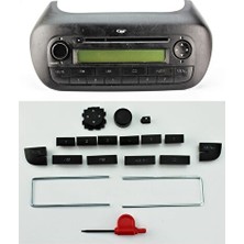 Marvielle Araç Teyp Düğme Kapak Seti ile Kolay Sökme ve Yenileme - Mp Player & Ses Kayıt Cihazı
