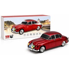 Marvielle LED Işıklı Nostaljik Araba Bluetooth Hoparlör ile Dinlemenin Keyfi - Nostaljik Radyo