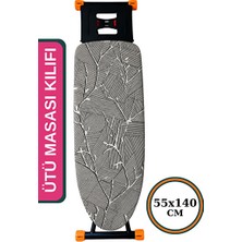 Marvielle 55X140 cm Ayarlanabilir Keçeli Ütü Kılıfı, Büzdürmeli ve Ipli - Ütü Masası ve Aksesuarı