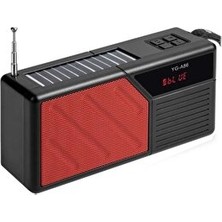 Marvielle Solar Enerjili Fm ve USB Destekli , Taşınabilir Tasarım - Nostaljik Radyo