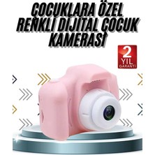 Zero Land Novapazr Çocuklara Özel Fotoğraf ve Video Çeken Mini Çok Renkli Fotoğraf Makinesi
