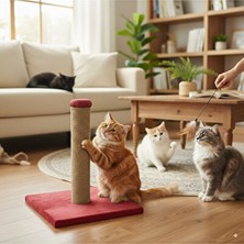 Marvielle 40 cm Kedi Tırmalama Tahtası ile Güçlü ve Sağlam Tırmalama Deneyimi - Kedi Tırmalaması