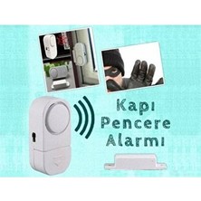 Marvielle Hırsızlığa Karşı 90 Db Kapı ve Pencere Alarmı, Kolay Montajlı Güvenlik Çözü - Koruyucu ve Kilit