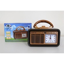 Marvielle Fenerli Bluetooth ve Müzik Çalar ile Şık Tasarım - Nostaljik Radyo