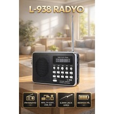 Marvielle Taşınabilir Dijital Radyo USB ve Sd Kart Destekli, Retro Tasarım - Nostaljik Radyo