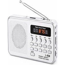 Marvielle Taşınabilir Şarjlı Radyo ve Usb/tf Destekli Cep Radyo - Nostaljik Radyo