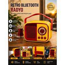 Marvielle Taraftar Radyosu ile Bluetooth ve USB Destekli Müzik Deneyimi - Nostaljik Radyo