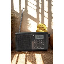 Marvielle Kablosuz Fm Radyo ve Müzik Sistemi Hoparlör - Nostaljik Radyo