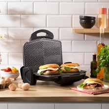 Empressco Grill Chef Tost Makinesi-Siyah