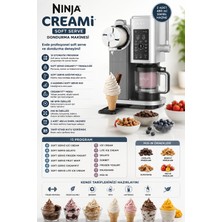 Ninja Swirl By Creami 13-In-1 Soft Serve ve Dondurma Makinesi | Gelato, Sorbe, Frozen Yoğurt, Milkshake, Creamifit, Mix-In | 2X480 ml Hazne