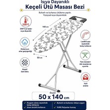 Marvielle 50X140 cm Lastikli Ütü Masası Kılıfı, Keçeli ve Koruyucu - Ütü Masası ve Aksesuarı