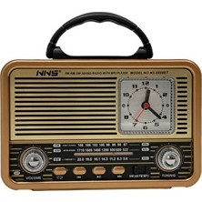 Marvielle Bataryalı ve Bluetooth Hoparlör - Nostaljik Radyo