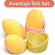 Marvielle Iki Parçalı Makyaj Süngeri ve Kozmetik Standı Seti - Makyaj & Takı Organizeri