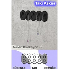 Marvielle Duvar Tipi Takı Askısı ile Kolye ve Nail Art Düzeni - Makyaj & Takı Organizeri