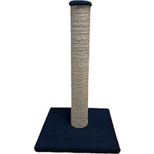 Marvielle Kare Tabanlı Jut Halatlı Tırmalama Tahtası - 45 cm - Kedi Tırmalaması