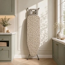 Marvielle 55X140 cm Keçeli Ütü Masası Kılıfı - Yasemin Desenli - Ütü Masası ve Aksesuarı