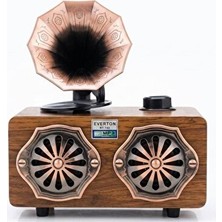 Marvielle Şarjlı Nostaljik Radyo, Fm, USB ve Sd Kart Desteği ile Çok Yönlü Müzik Ciha - Mp Player & Ses Kayıt Cihazı