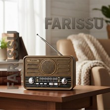 Marvielle Dünya Radyosu ve Mp3 Çalar Özellikli Retro Tasarım - Nostaljik Radyo