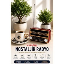 Marvielle Mini Bluetooth Radyo ile Nostaljik Müzik Deneyimi - Nostaljik Radyo