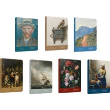 Gıpta 3657 Art Master Kareli Sert Kapak Defter 19X26 120 Yaprak