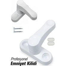 Marvielle Pvc Kapı ve Pencere Emniyet Kilidi, 10'lu Set, Çocuk Güvenliği - Koruyucu ve Kilit