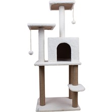 Marvielle Double Step Kedi Tırmalama Evi - Çok Katlı ve Eğlenceli Tasarım - Kedi Tırmalaması